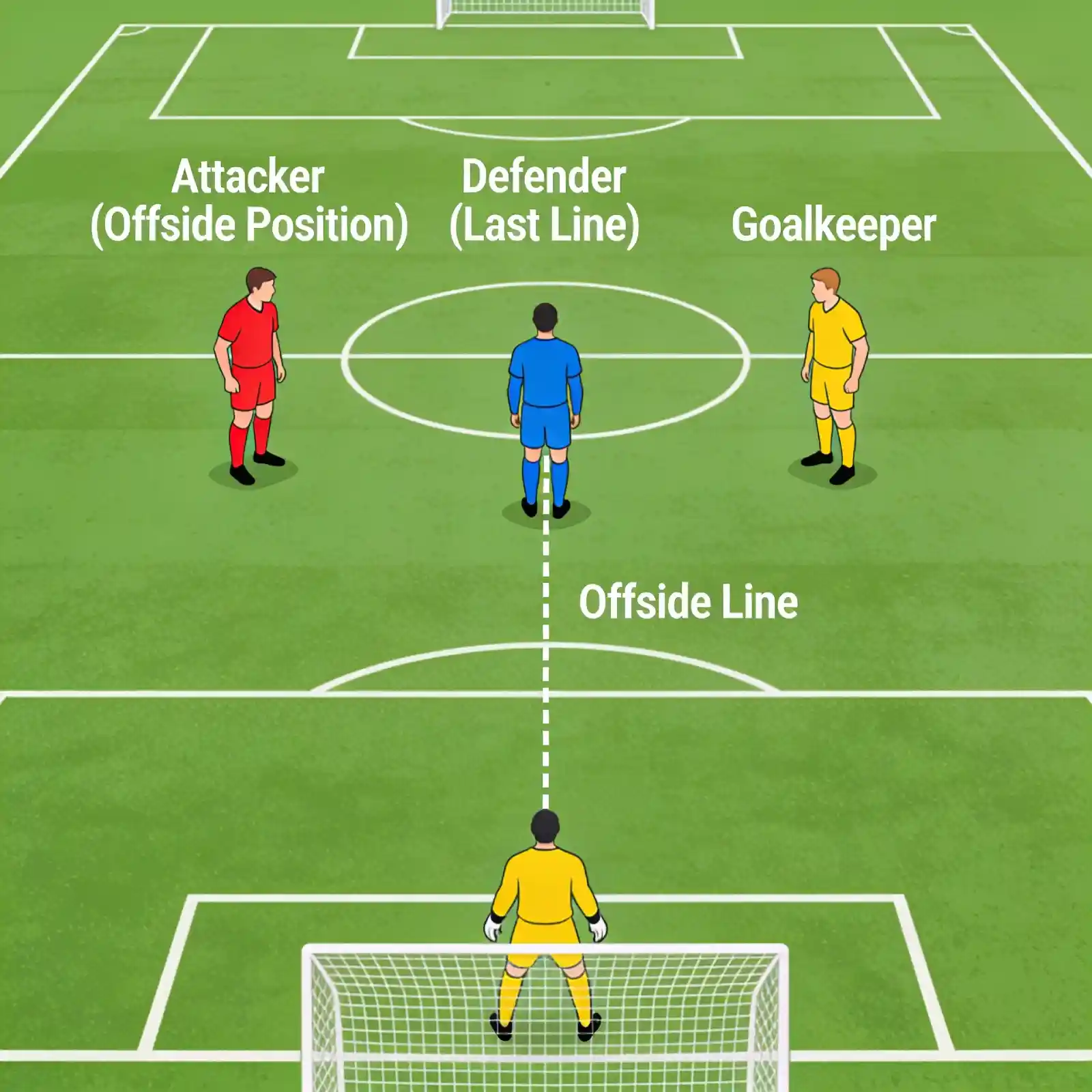 Wanneer sta je buitenspel bij voetbal?