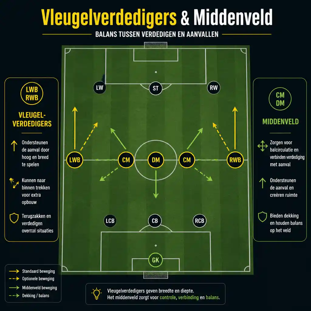 Vleugelverdedigers: De aanvallende backs