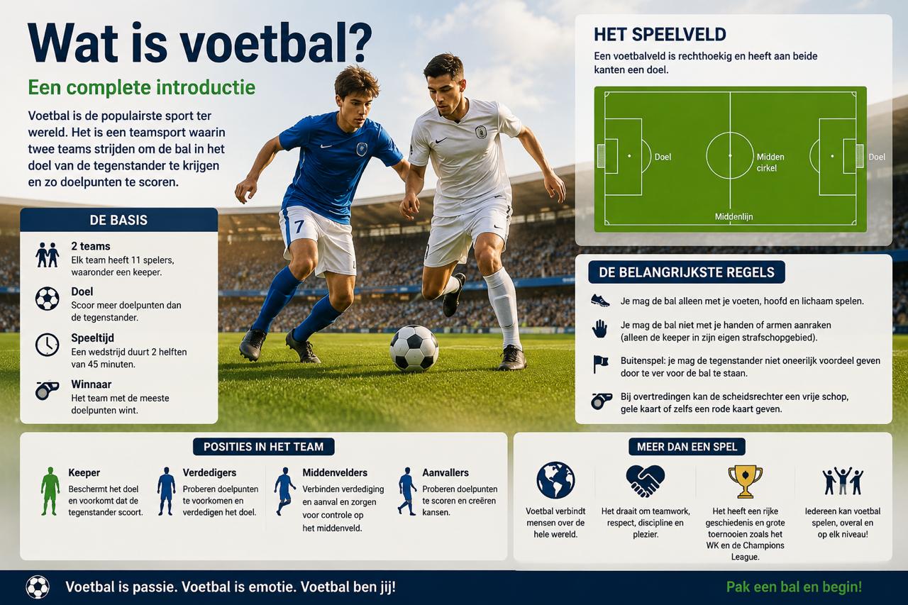 Wat is voetbal? – Een complete introductie